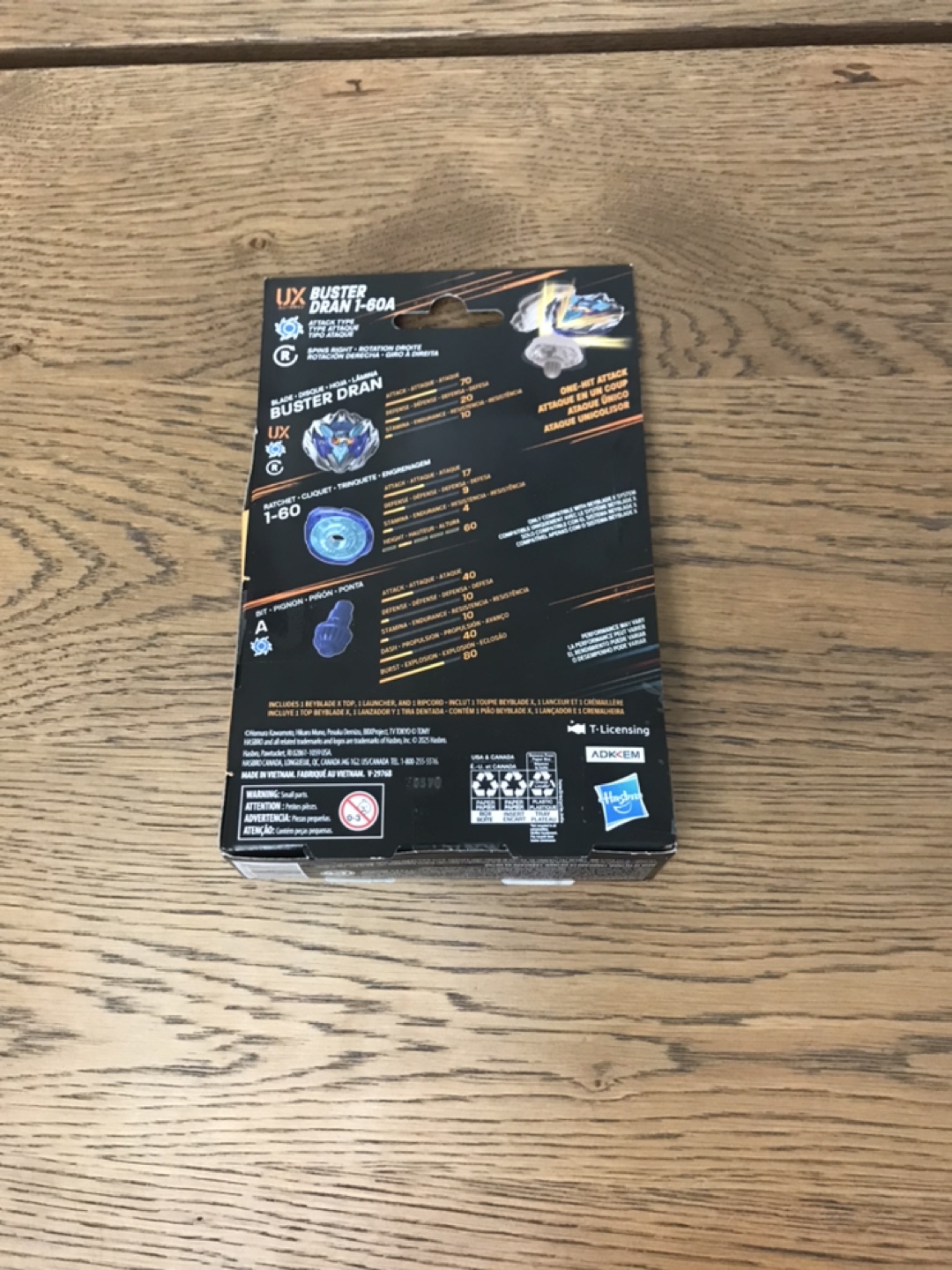Beyblade X Buster Dran T-60A - photo 2