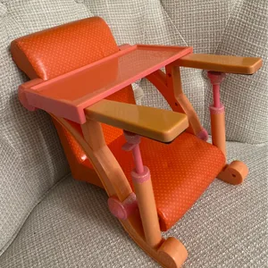 Our Generation Doll Hang Clip on Chair to table with Tray