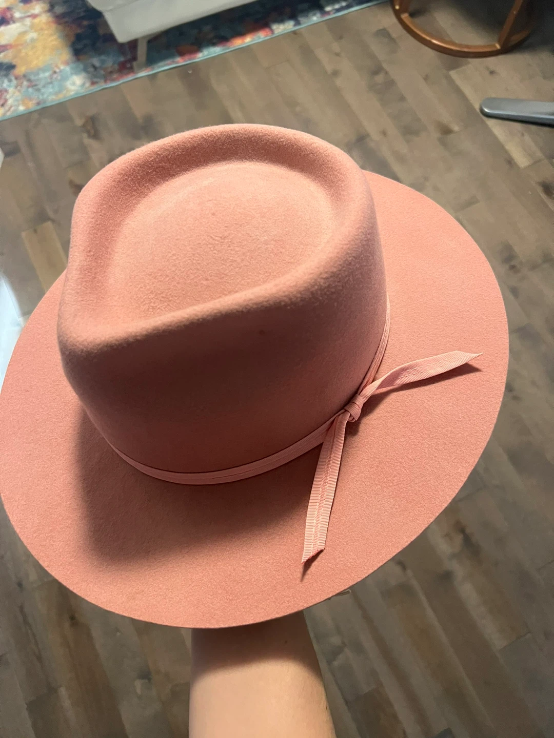 Lack of Color Pink Wool Fedora Hat - XL (61cm) - photo 2