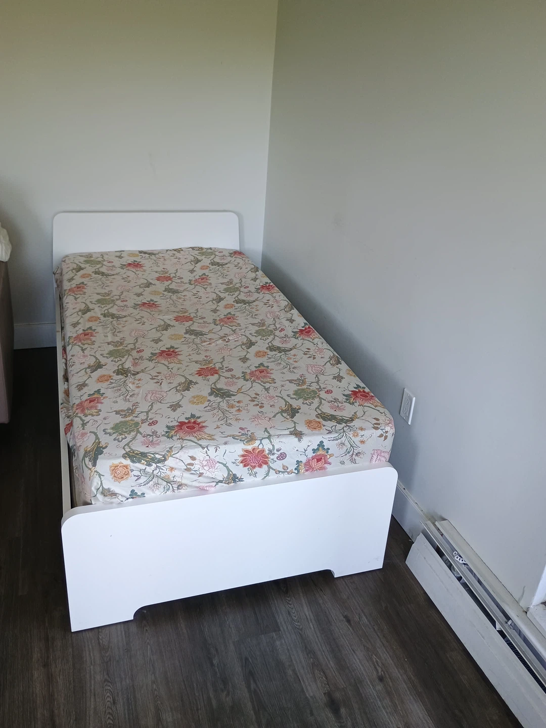 IKEA MALM White Single Bed Frame