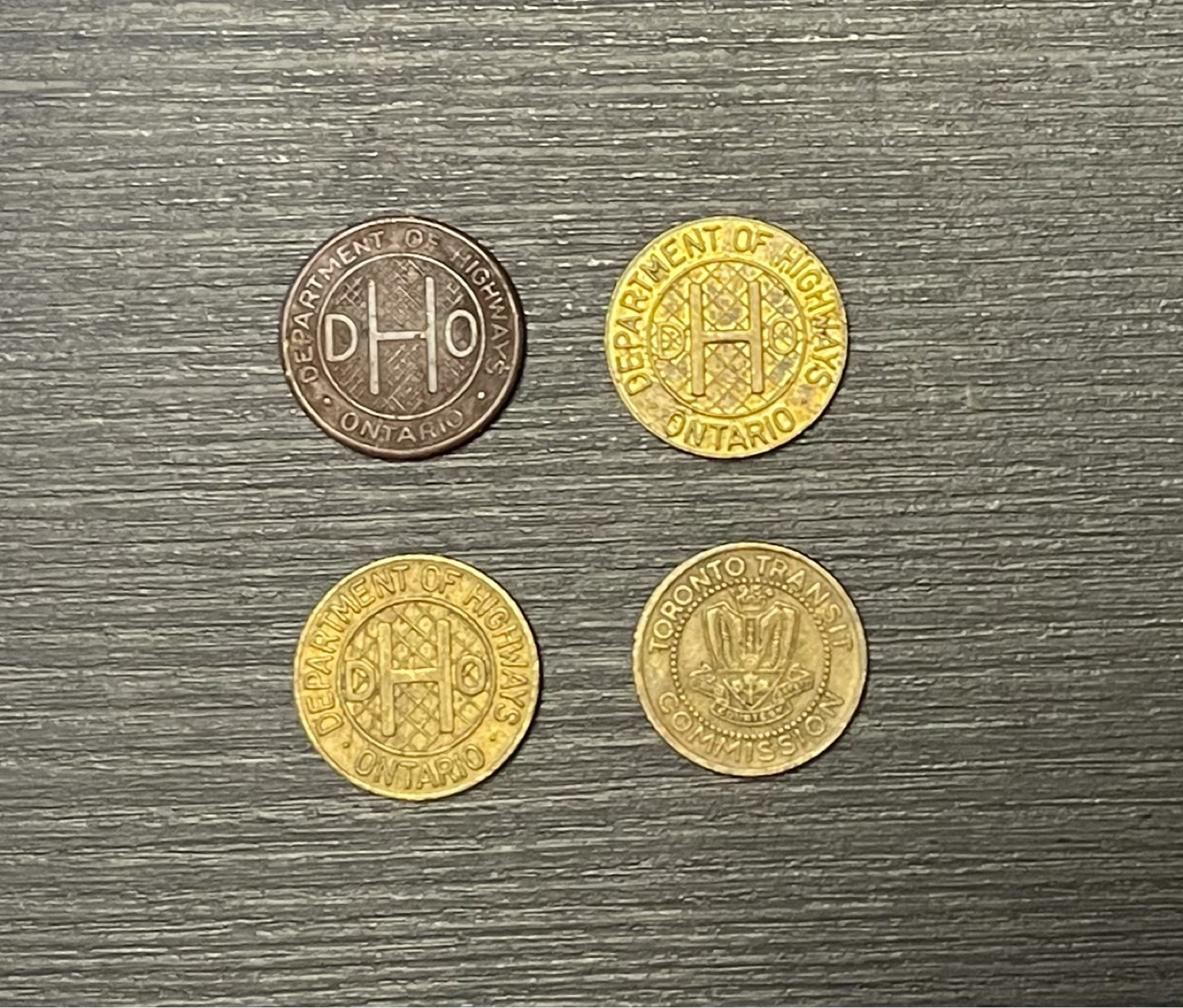 Ontario highway & TTC Etobicoke tokens - photo 2