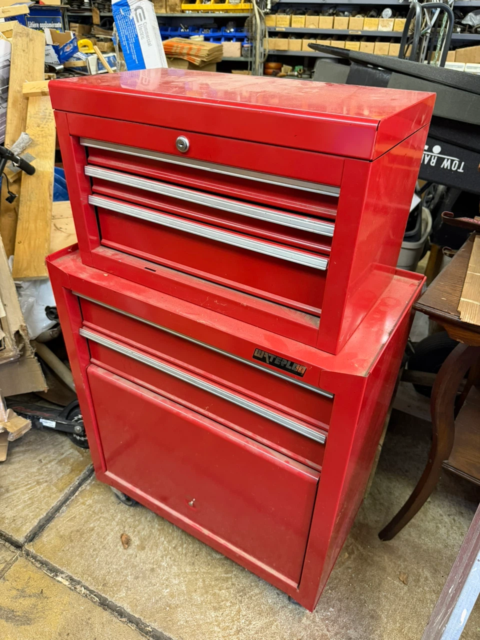Waterloo Red Tool Chest