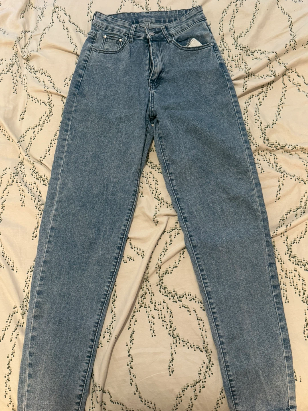 Light Wash High Waisted Jeans