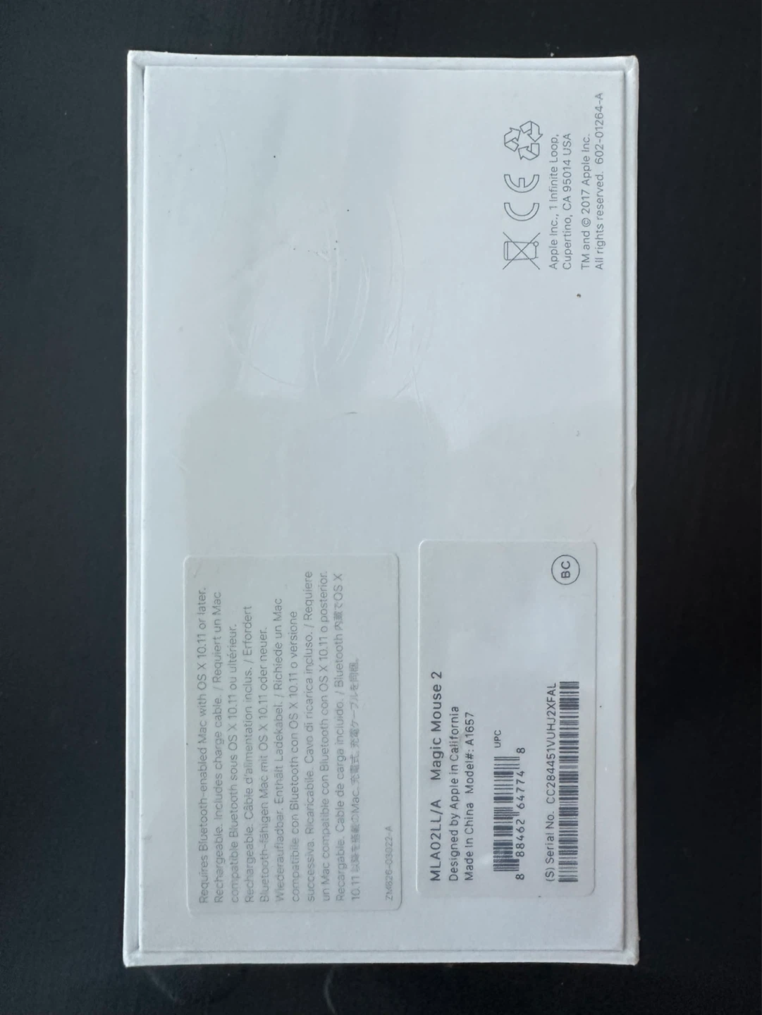 Unopened Apple Magic Mouse 2 - photo 2