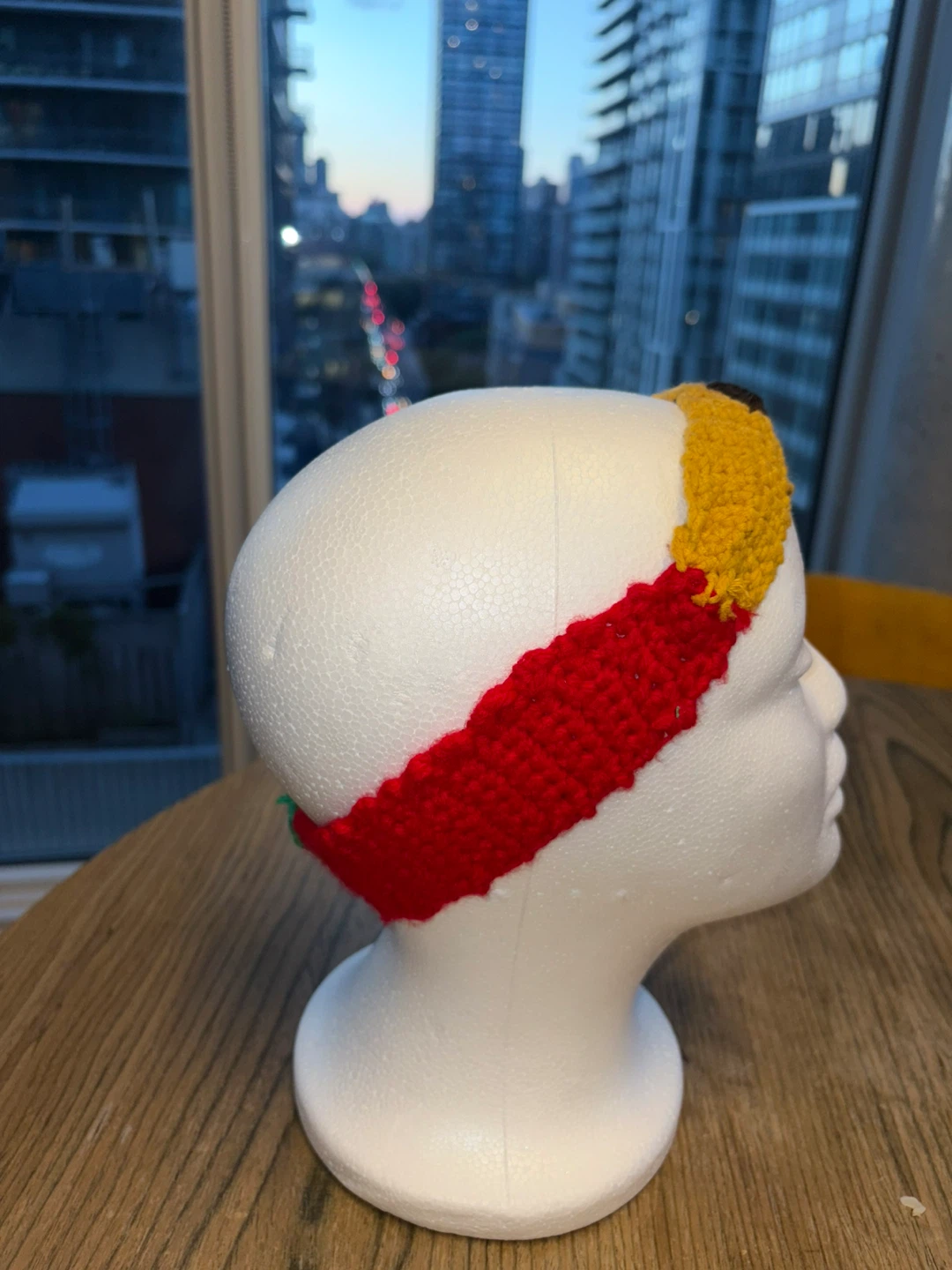 🇬🇭 Handmade Ghana World Cup Crochet Headband - photo 3