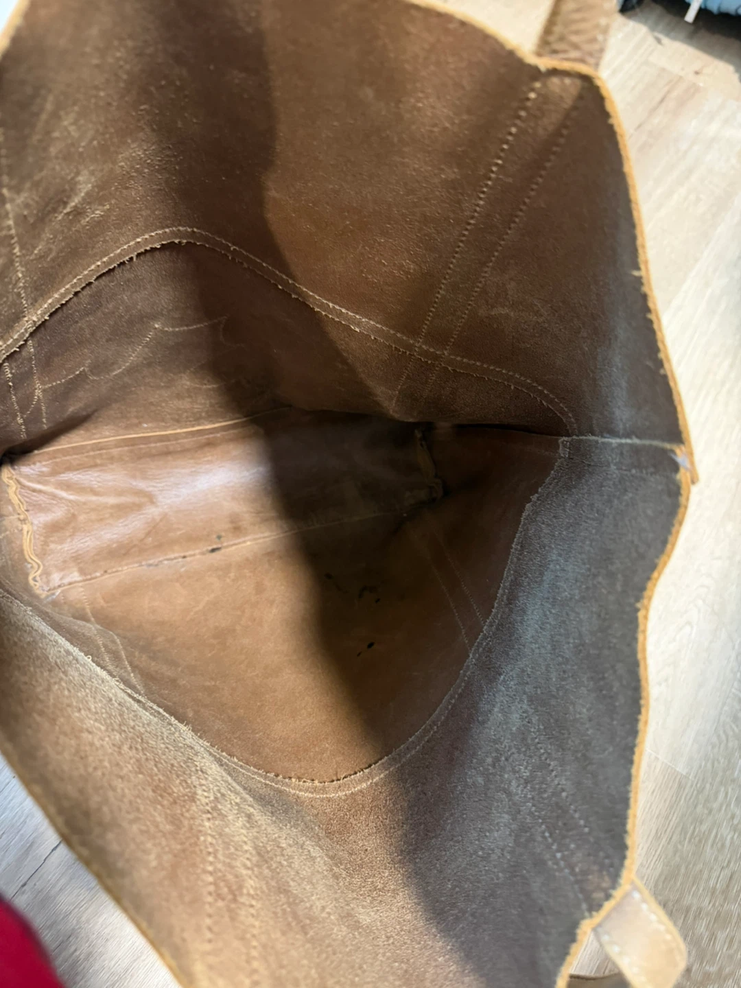 Roots Brown Leather Tote Bag - photo 3