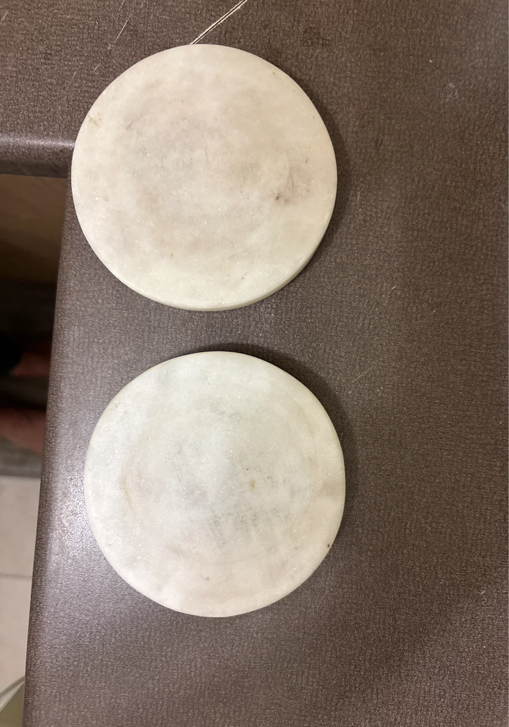 Set of 2 Marble Coasters