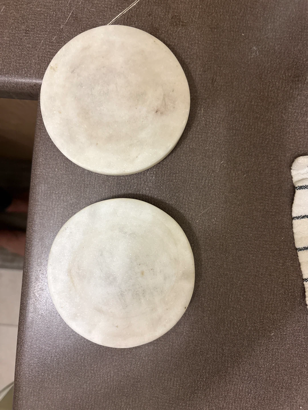 Set of 2 Marble Coasters - photo 2