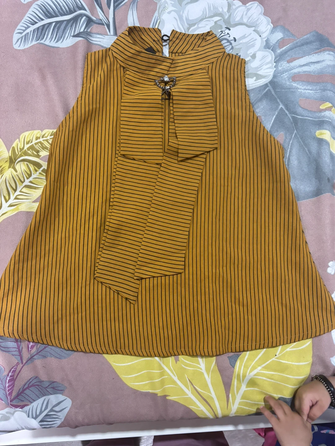 EMILY Green Polka Dot Button-Up Blouse - photo 2