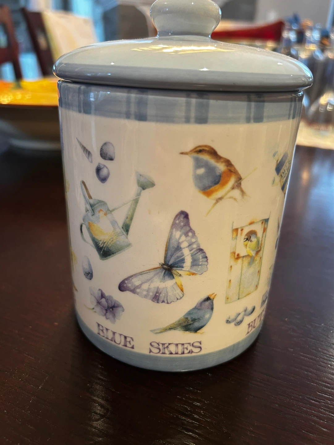 Ceramic Canister with Lid