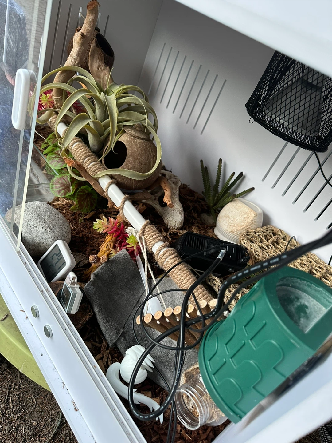 Reptile Terrarium Enclosure with Accessories - photo 2