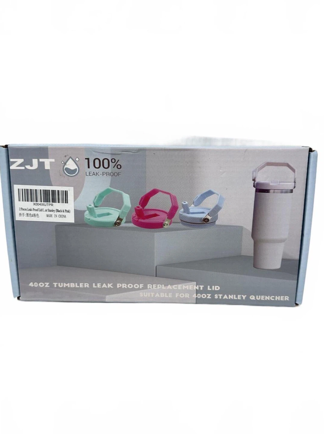 Leakproof Replacement Lids for 40oz Tumblers 2 Pack