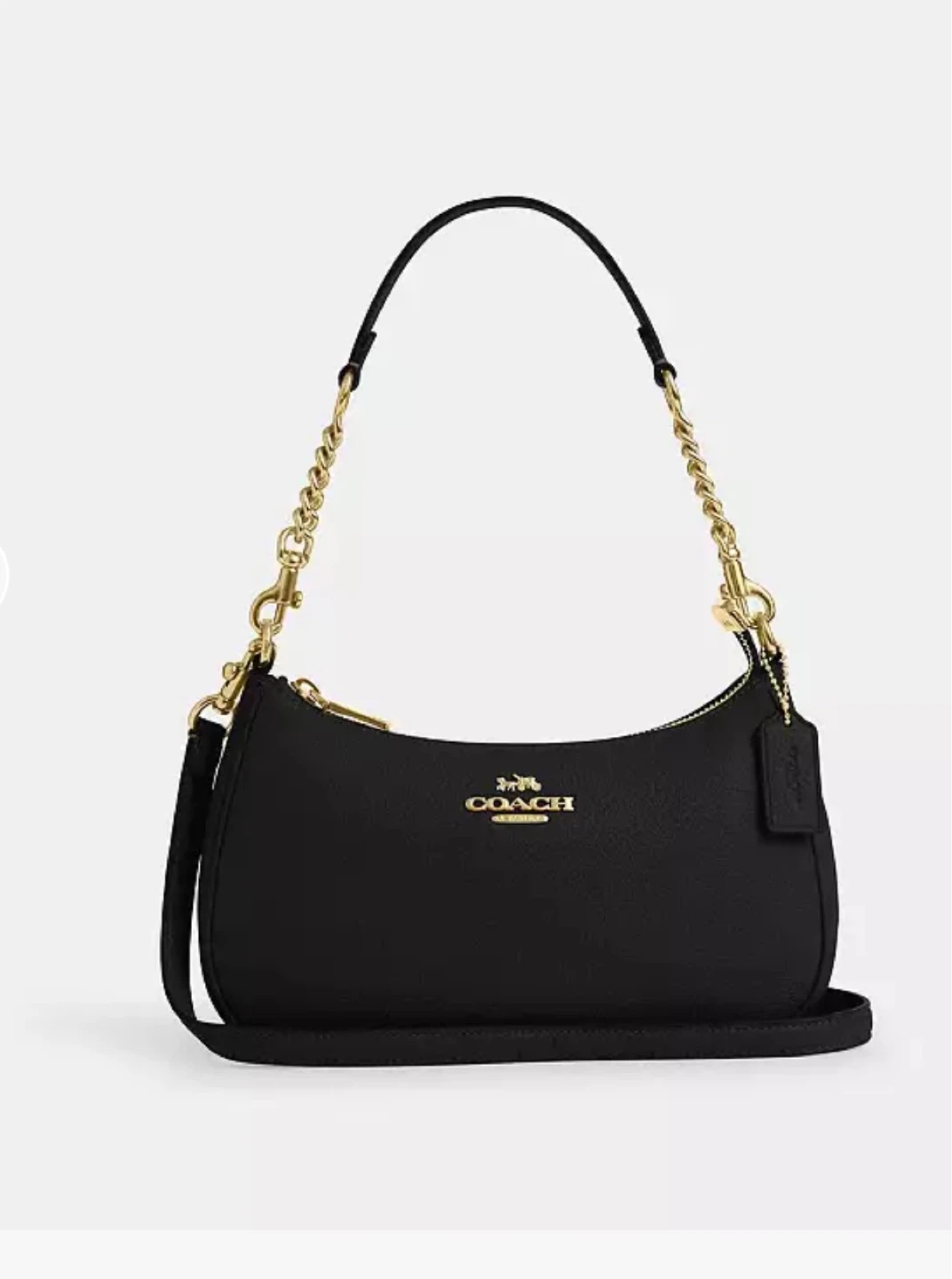 New Coach Teri Leather Two Ways Bag