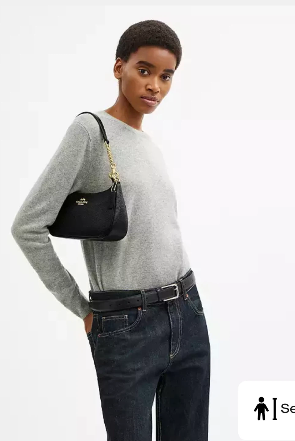 New Coach Teri Leather Two Ways Bag - photo 2