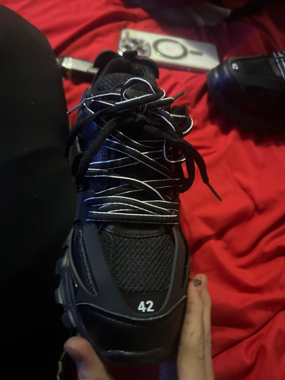 Balenciaga Track Sneakers - Black - photo 5