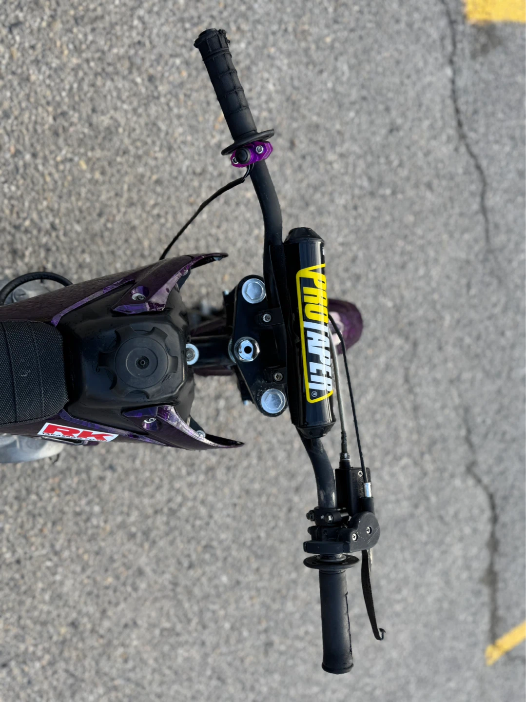 Purple Dirt Bike 110 CC - photo 3