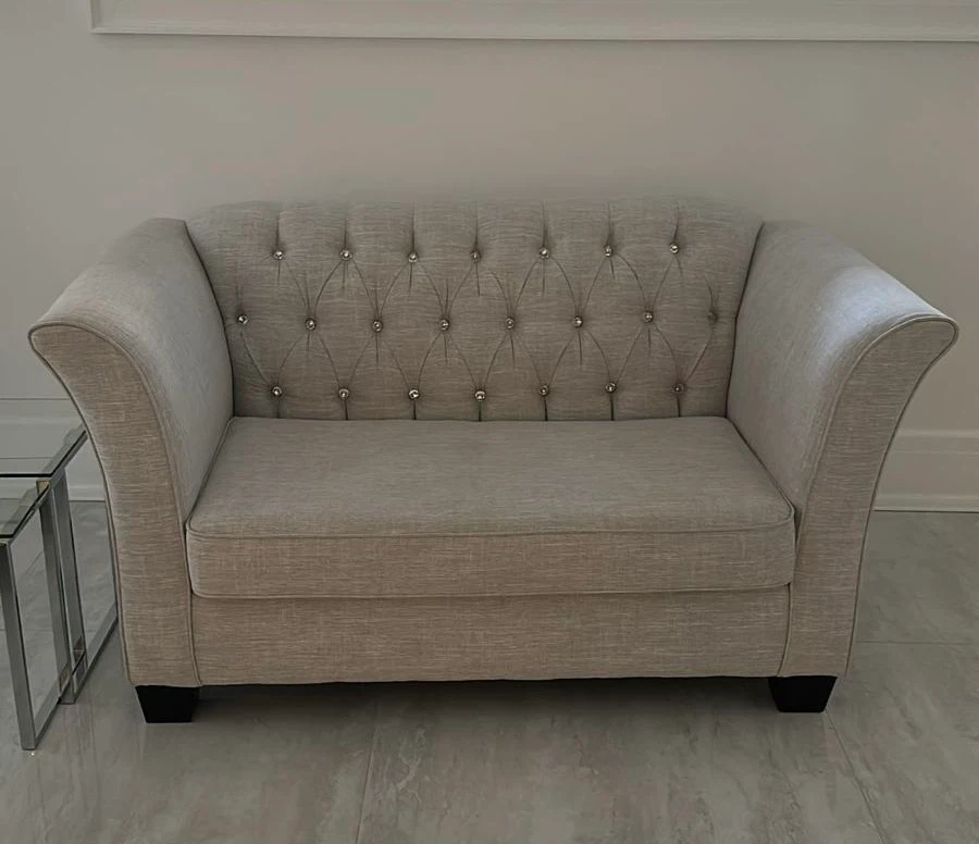 Tufted Loveseat Sofa