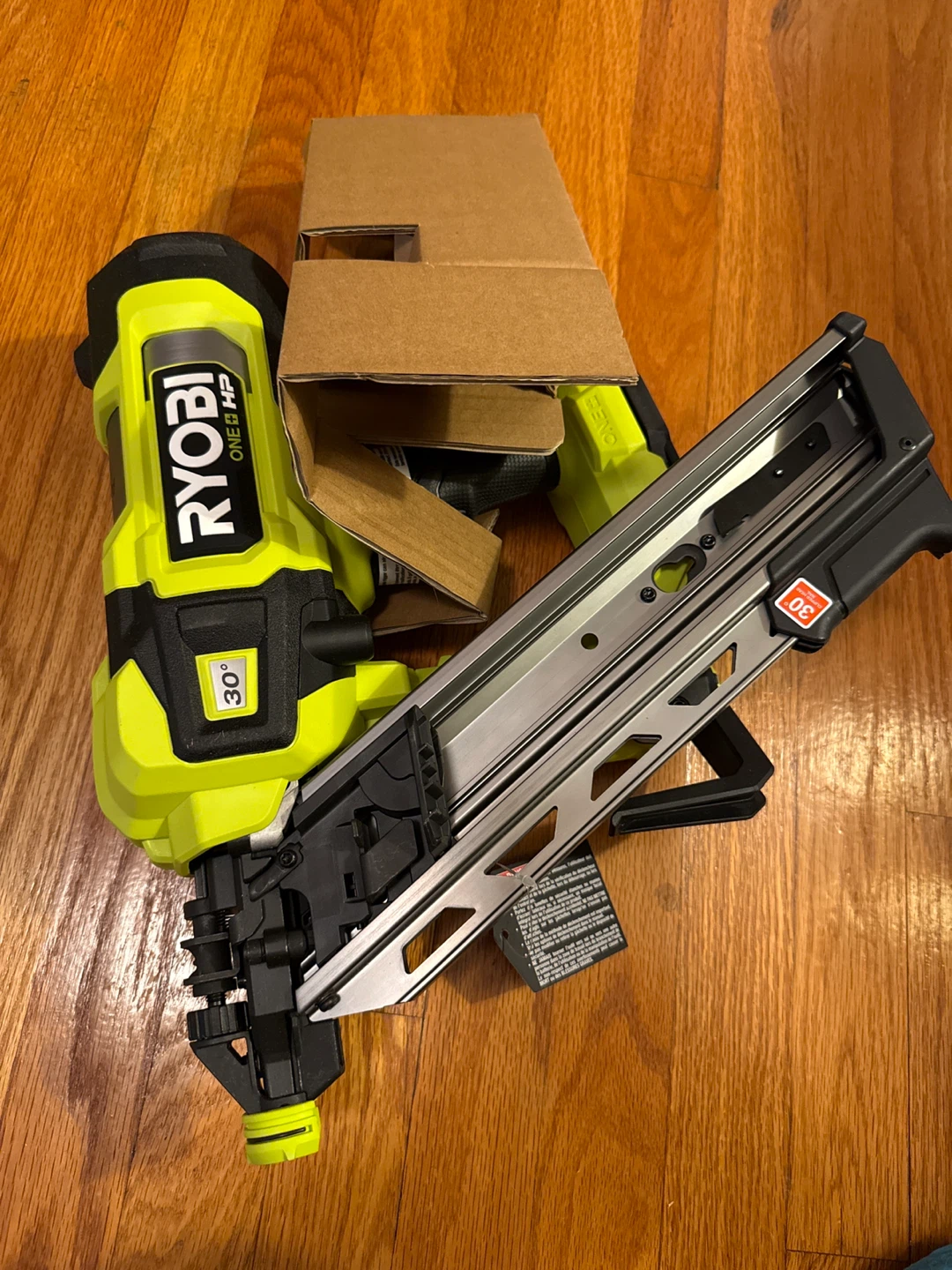 Ryobi ONE+ HP 18V Brushless 30 Degree Framing Nailer - photo 4