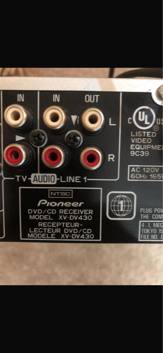 Pioneer XV-DV430 DVD/CD Receiver with Speakers - photo 5