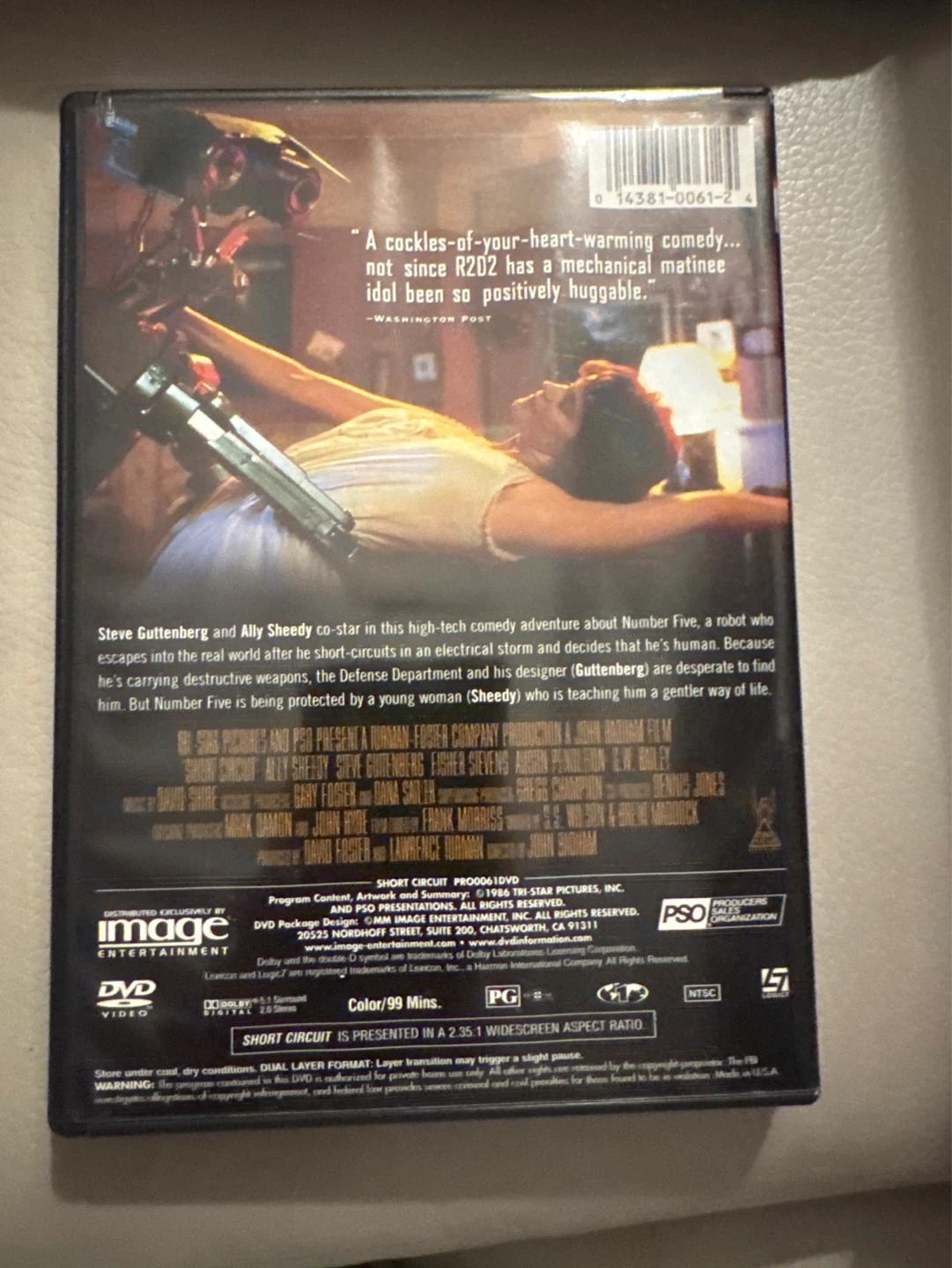 Short Circuit DVD - photo 2