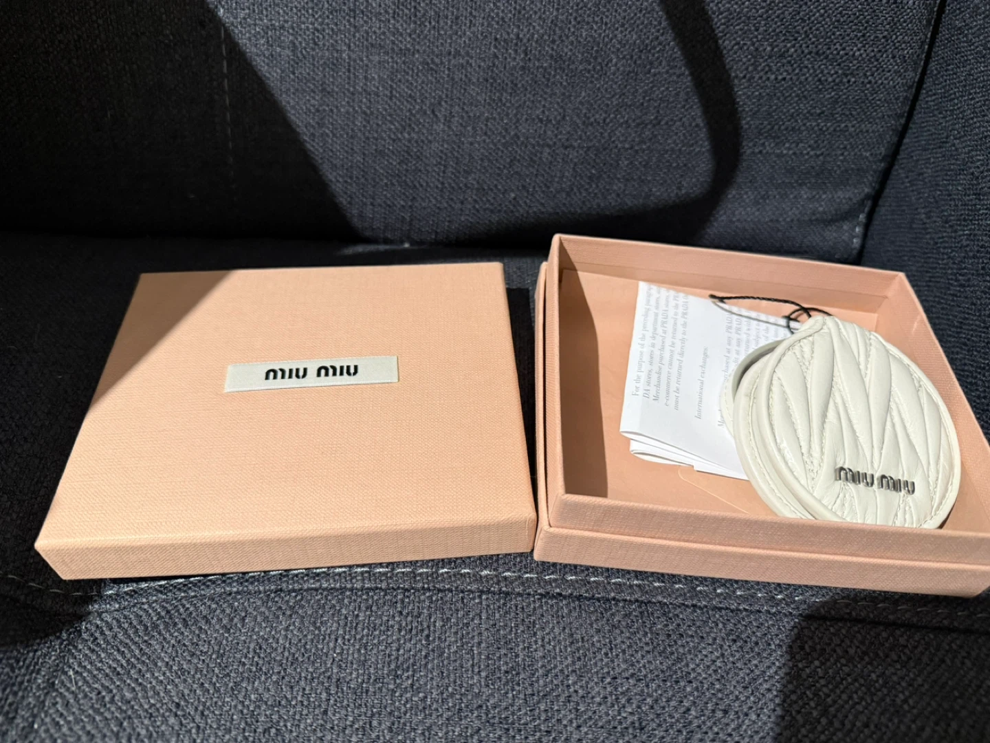 Miu Miu Compact Mirror Pouch