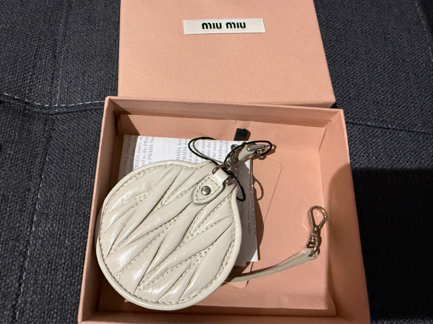 Miu Miu Compact Mirror Pouch - photo 3