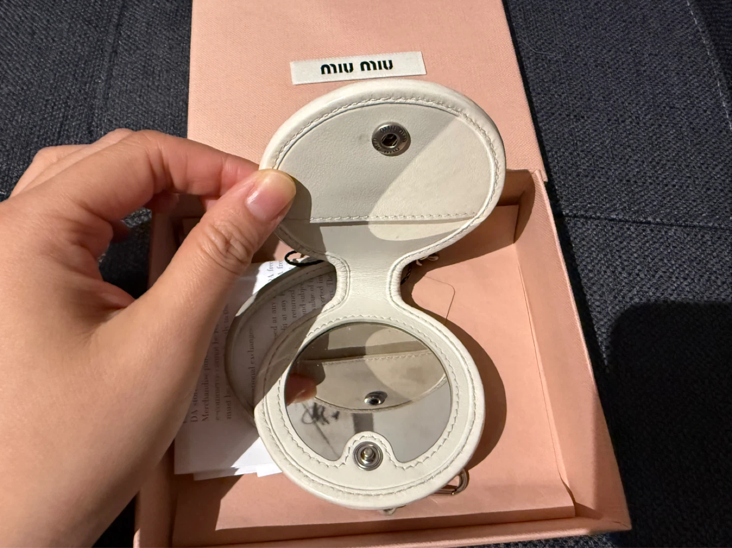 Miu Miu Compact Mirror Pouch - photo 4