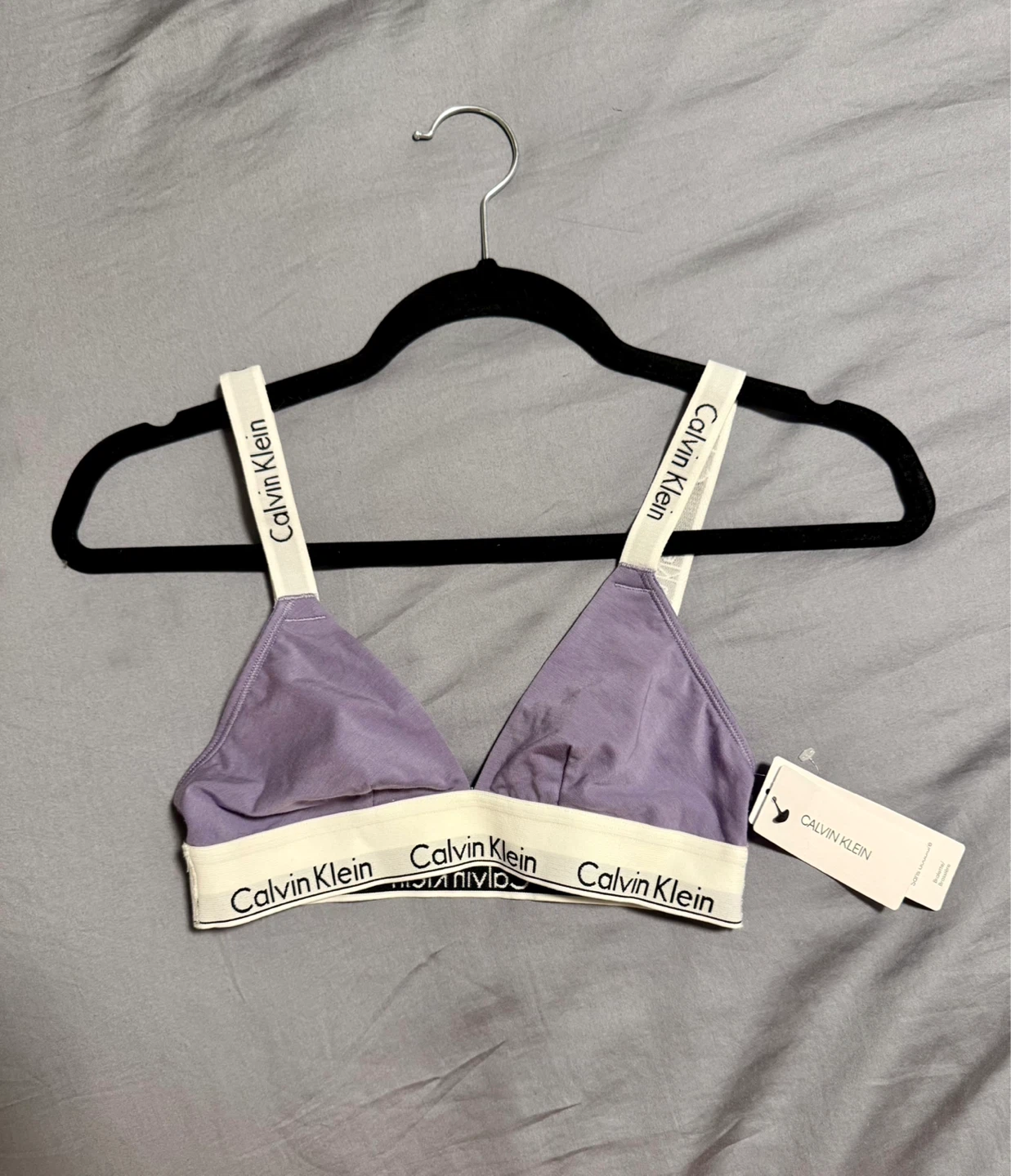 NWT Calvin Klein Bralette Mauve XS