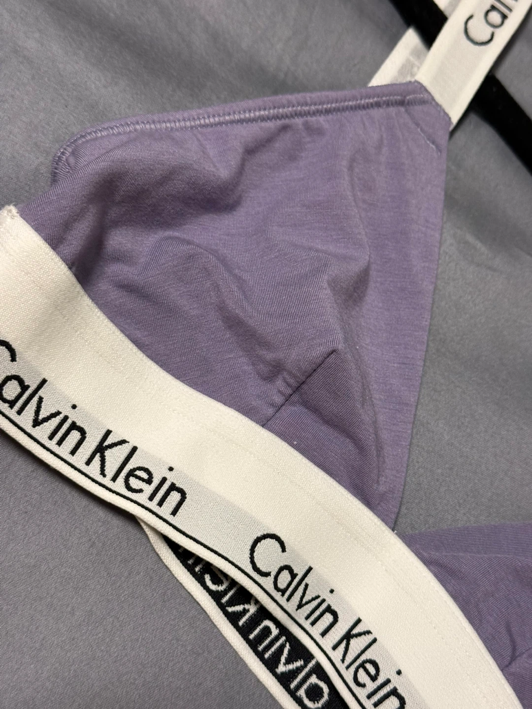 NWT Calvin Klein Bralette Mauve XS - photo 3