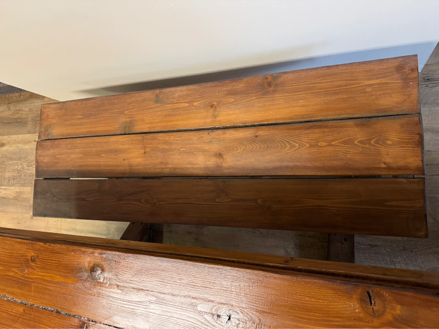 Wooden Dining Table and Bench Set - photo 3