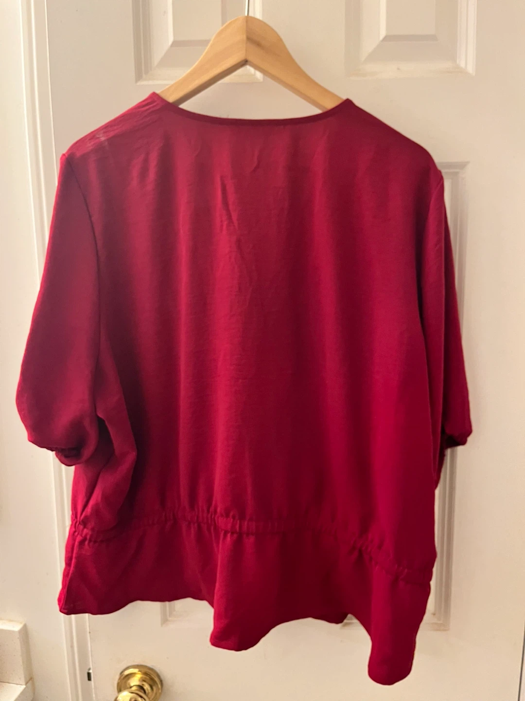 Denver Hayes Red Blouse