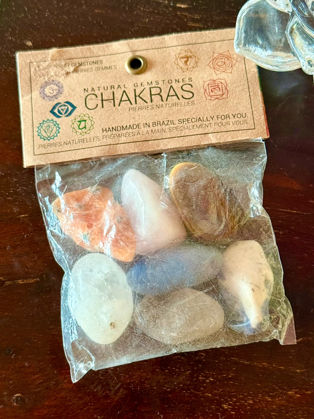 New Chakra Balancing Crystals, Tumbled, Set of 7 - photo 2