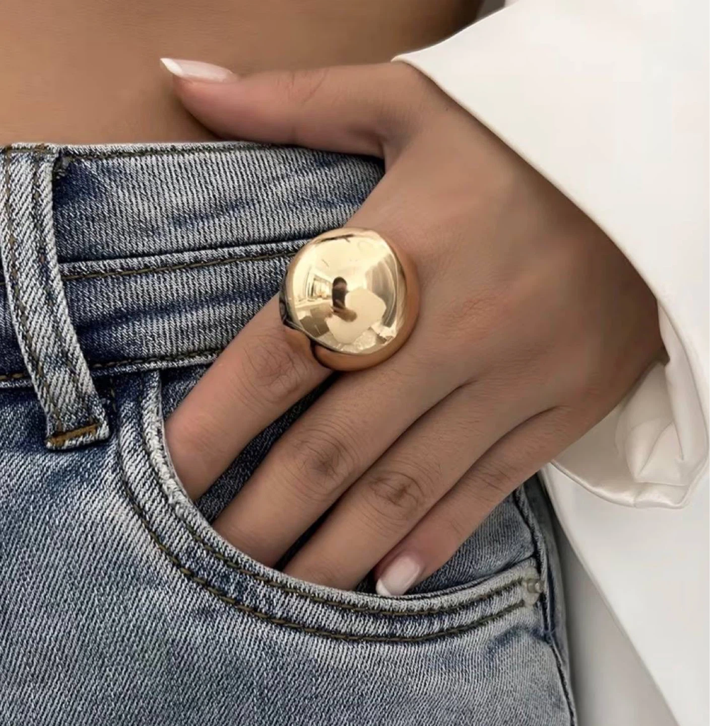 Statement Ring – Gold