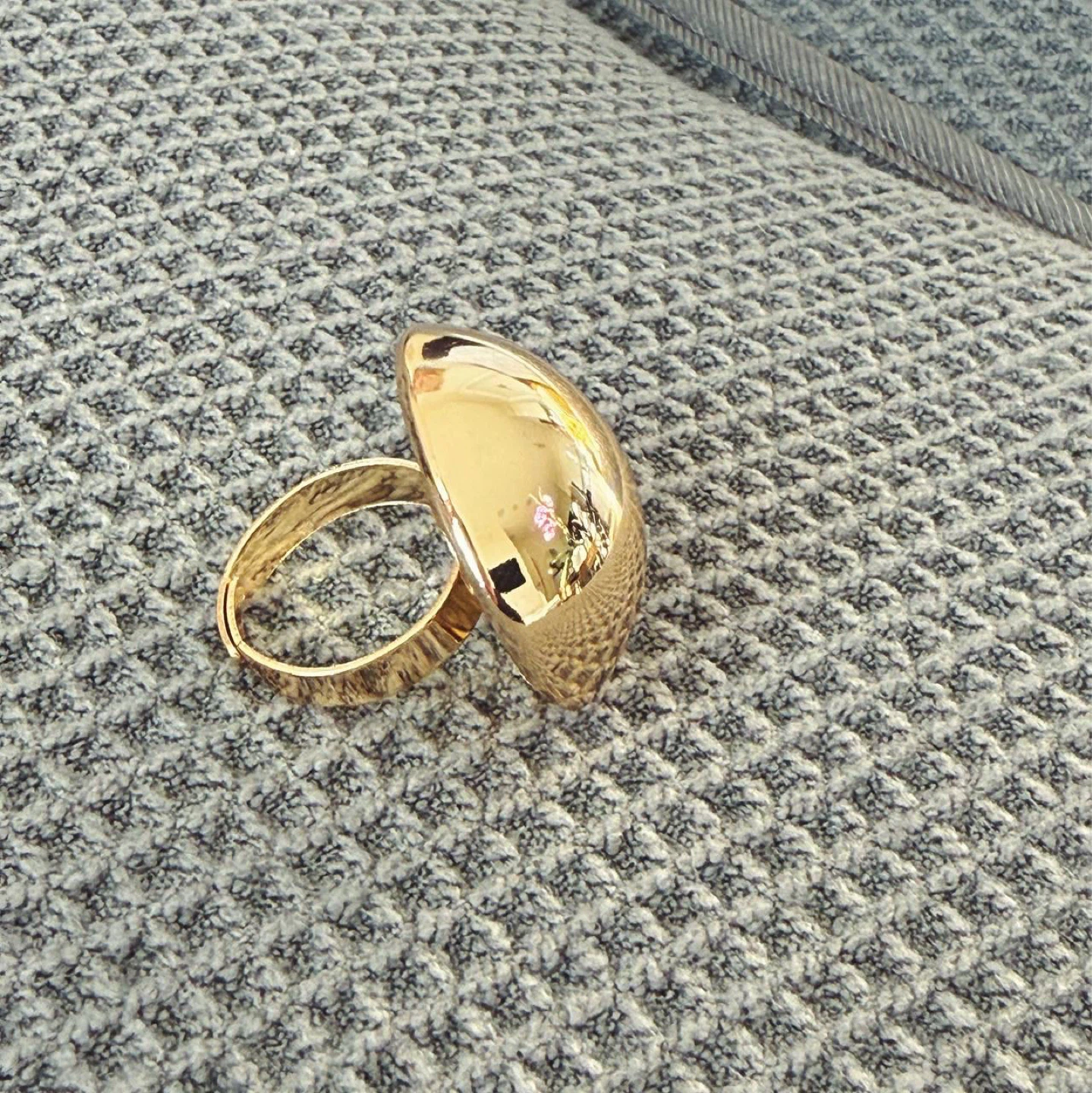 Statement Ring – Gold - photo 2