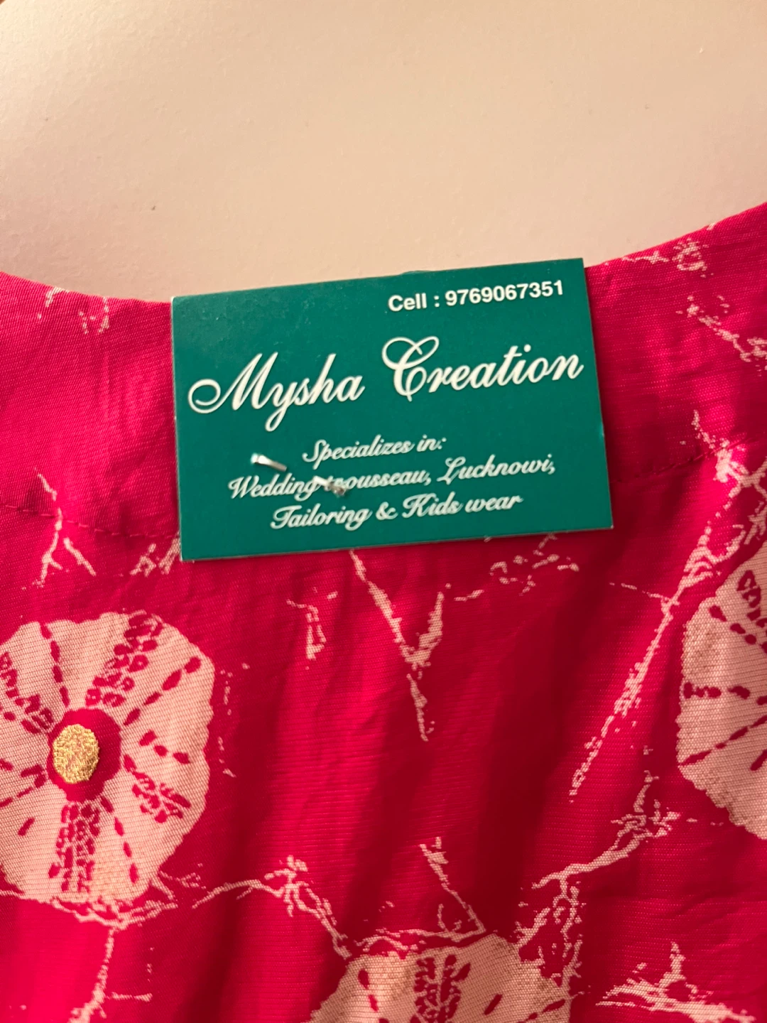 Mysha Creation Red Dupatta Set - photo 3