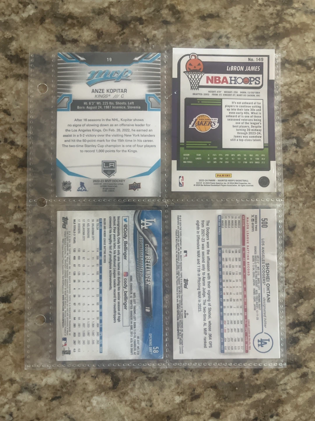 Assorted NBA, NHL & MLB Trading Cards - photo 2
