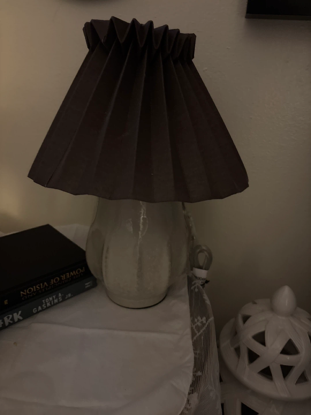 Pleated Shade Table Lamp