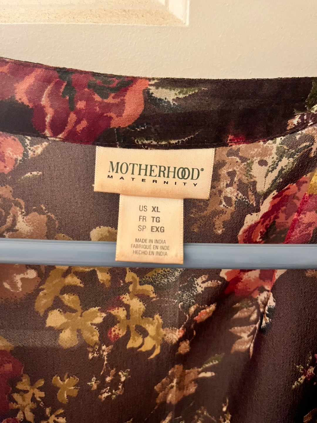Maternity Floral Sheer dress with camisole - photo 3