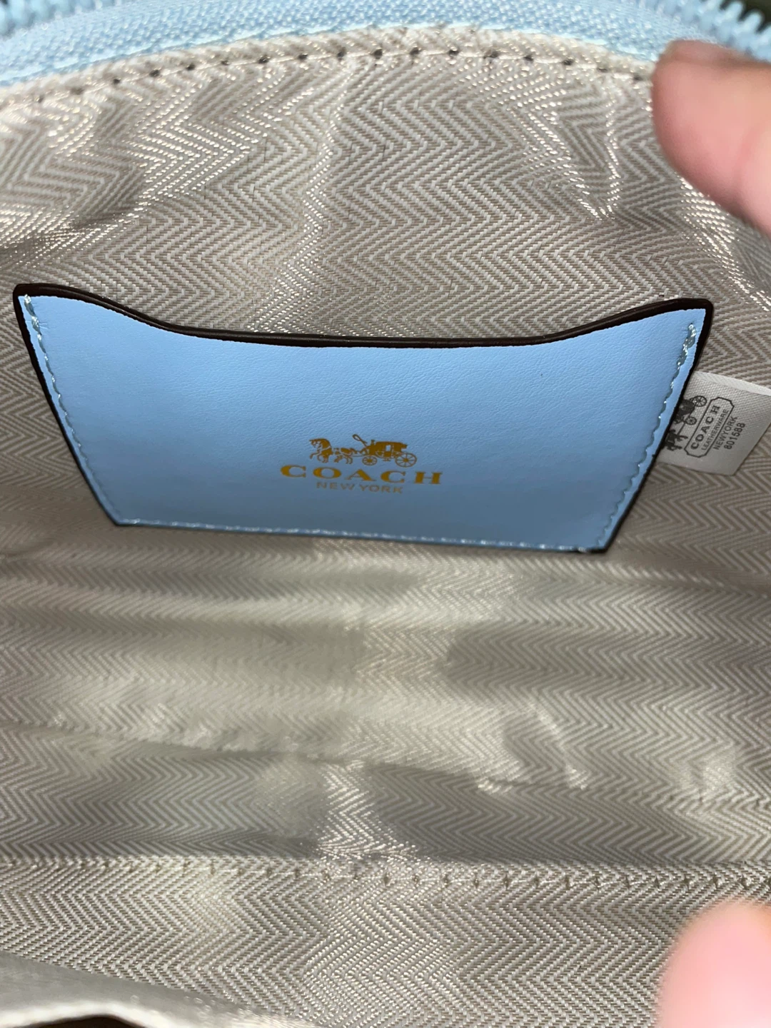 Coach Signature Logo Shoulder Bag - photo 5
