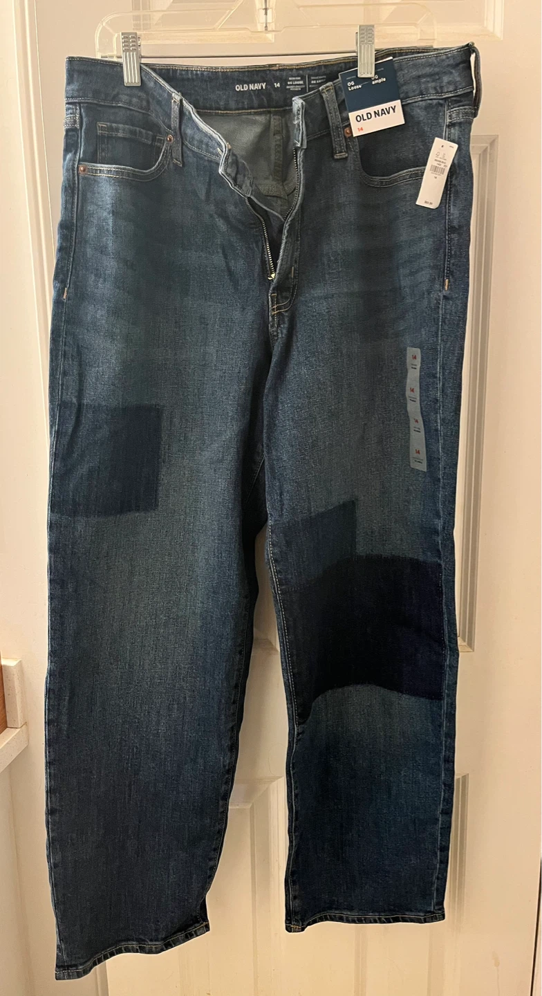 Old Navy High-Rise OG Loose Jeans Size 14