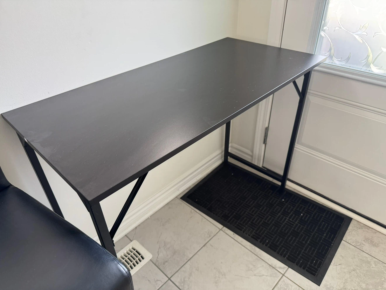 Black Metal Frame Desk
