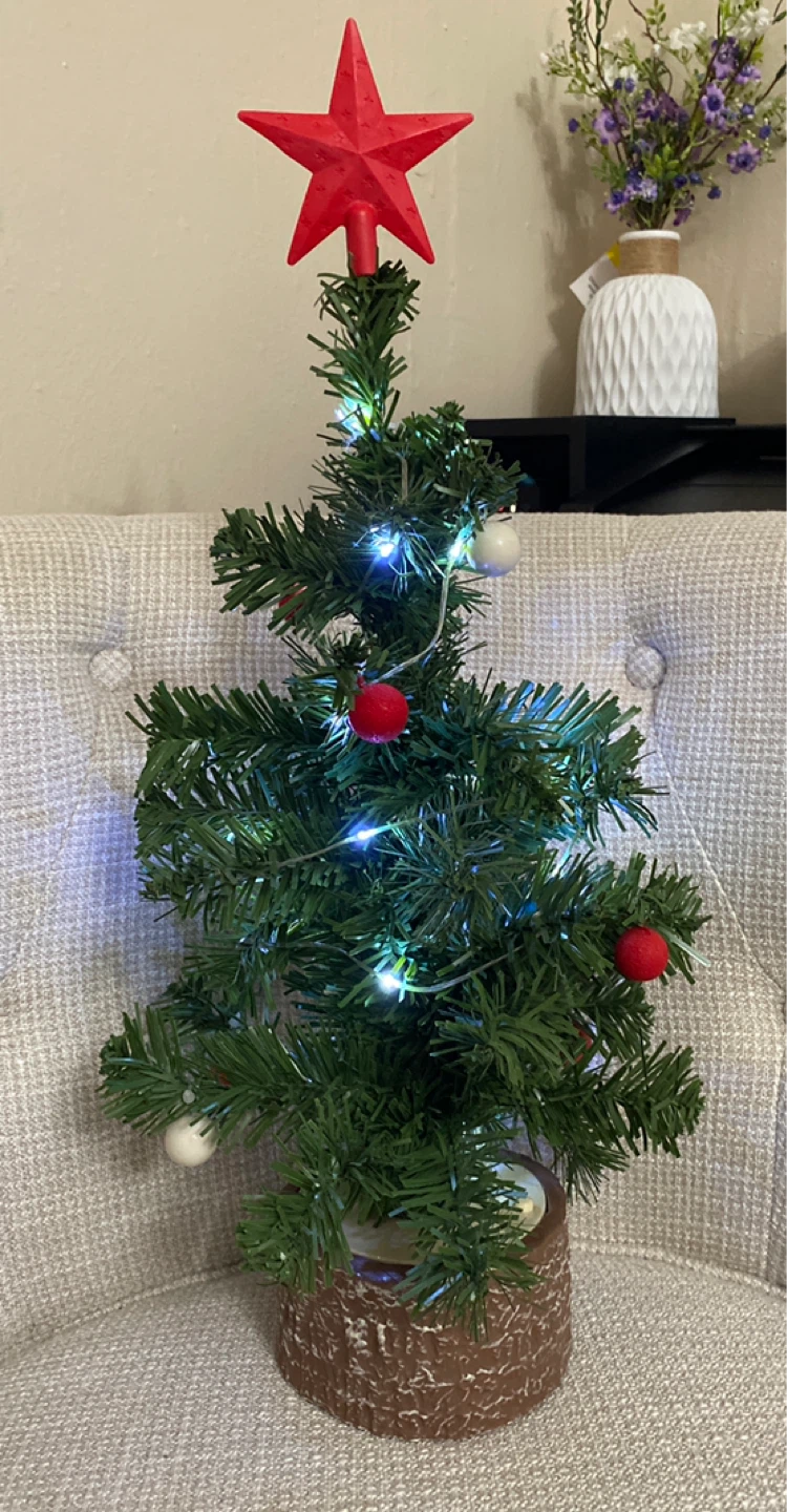 Our Generation Holiday Tree with Lights and Ornaments