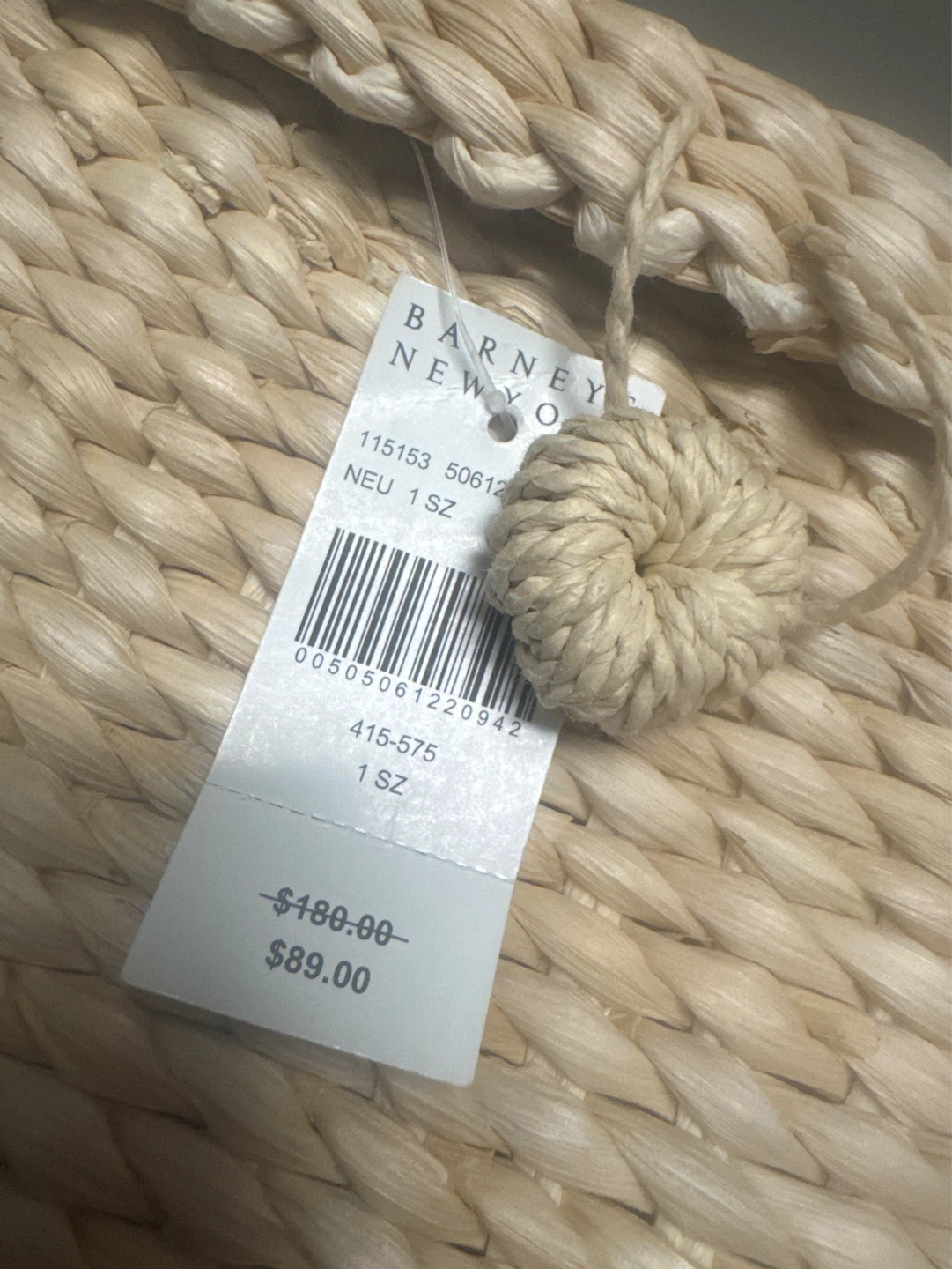 NEW Straw Crossbody Bag - Barneys New York - photo 5