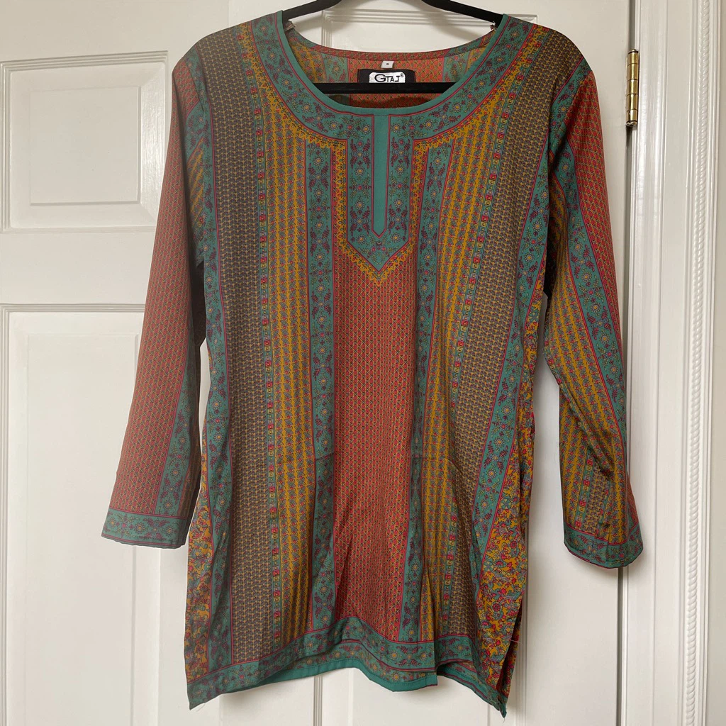 GTAJ Women's Viscose Tunic Top Size S