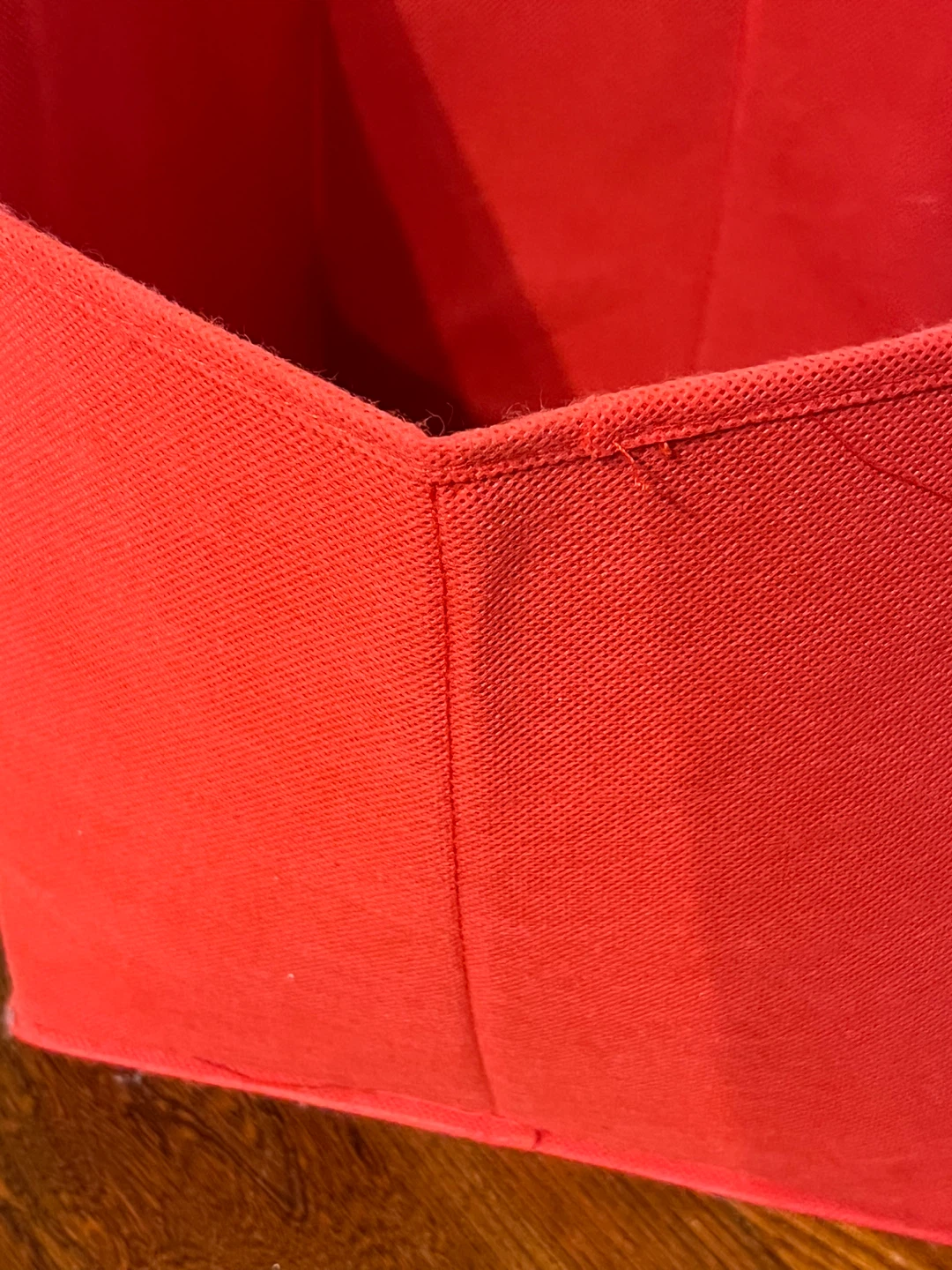 *MOVING SALE* Red Storage Bin - photo 2
