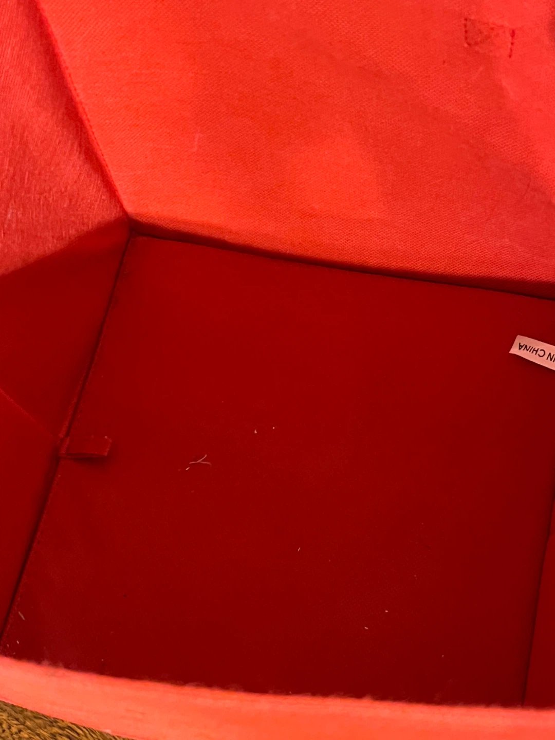 *MOVING SALE* Red Storage Bin - photo 4