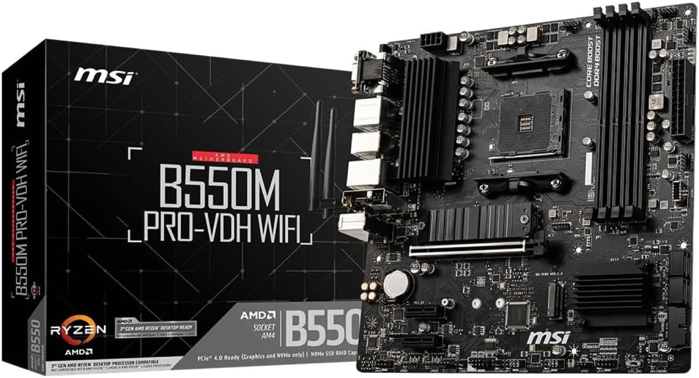 MSI B550M PRO-VDH WIFI Motherboard