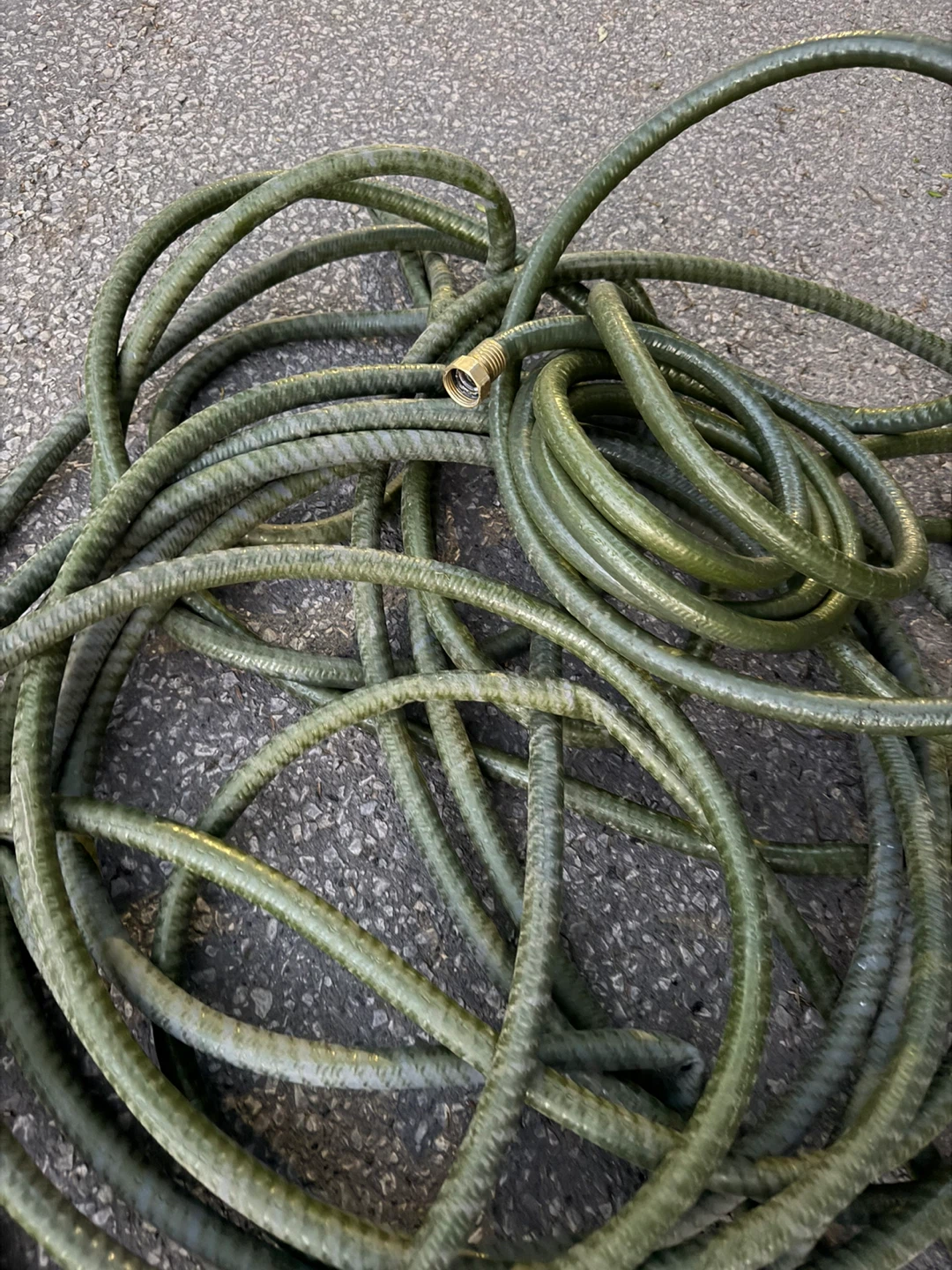 Green Garden Hose- long - photo 2