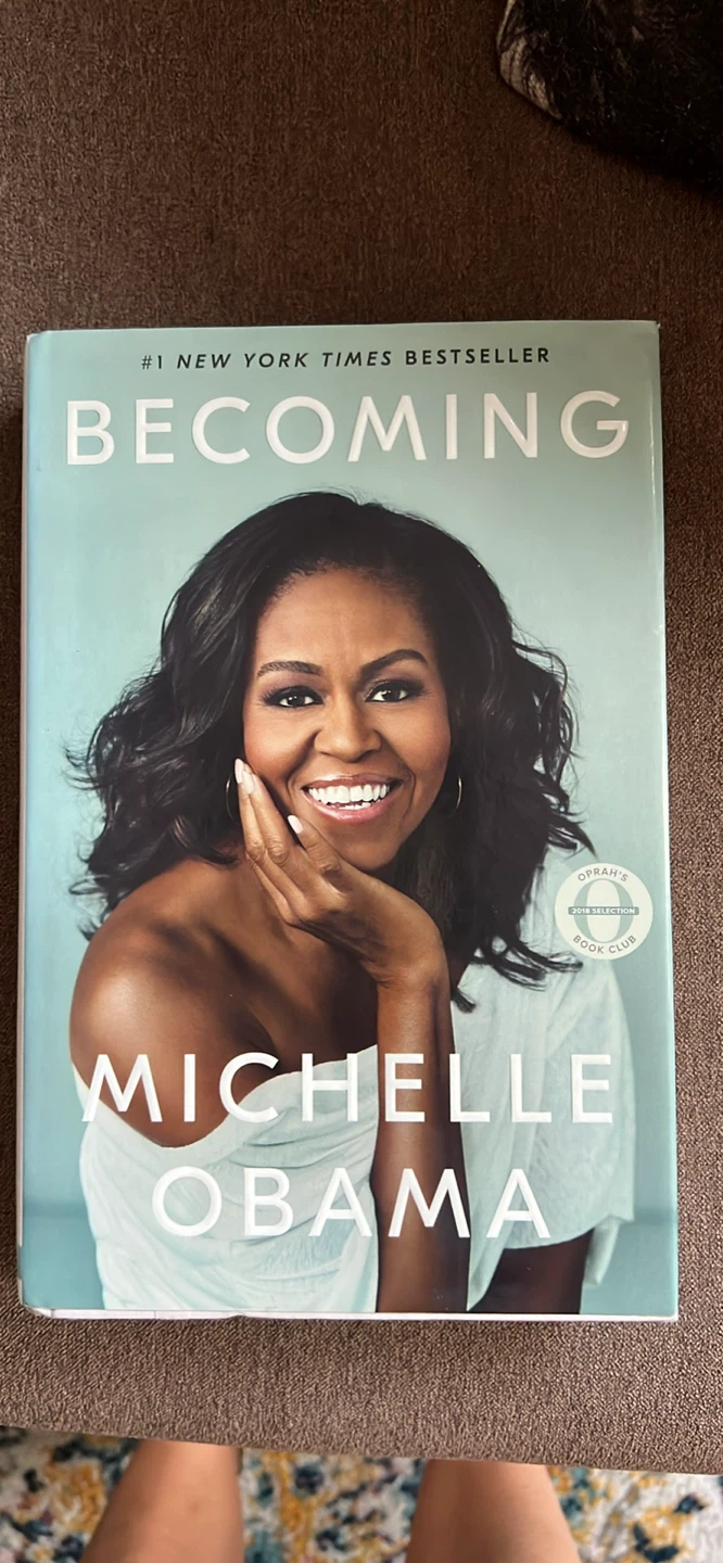 Becoming by Michelle Obama Hardcover Book