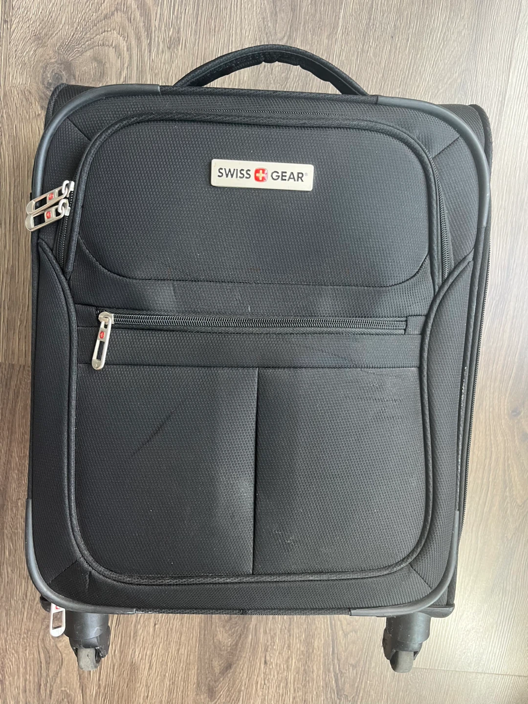 Swiss Gear Black Carry-On Spinner Luggage